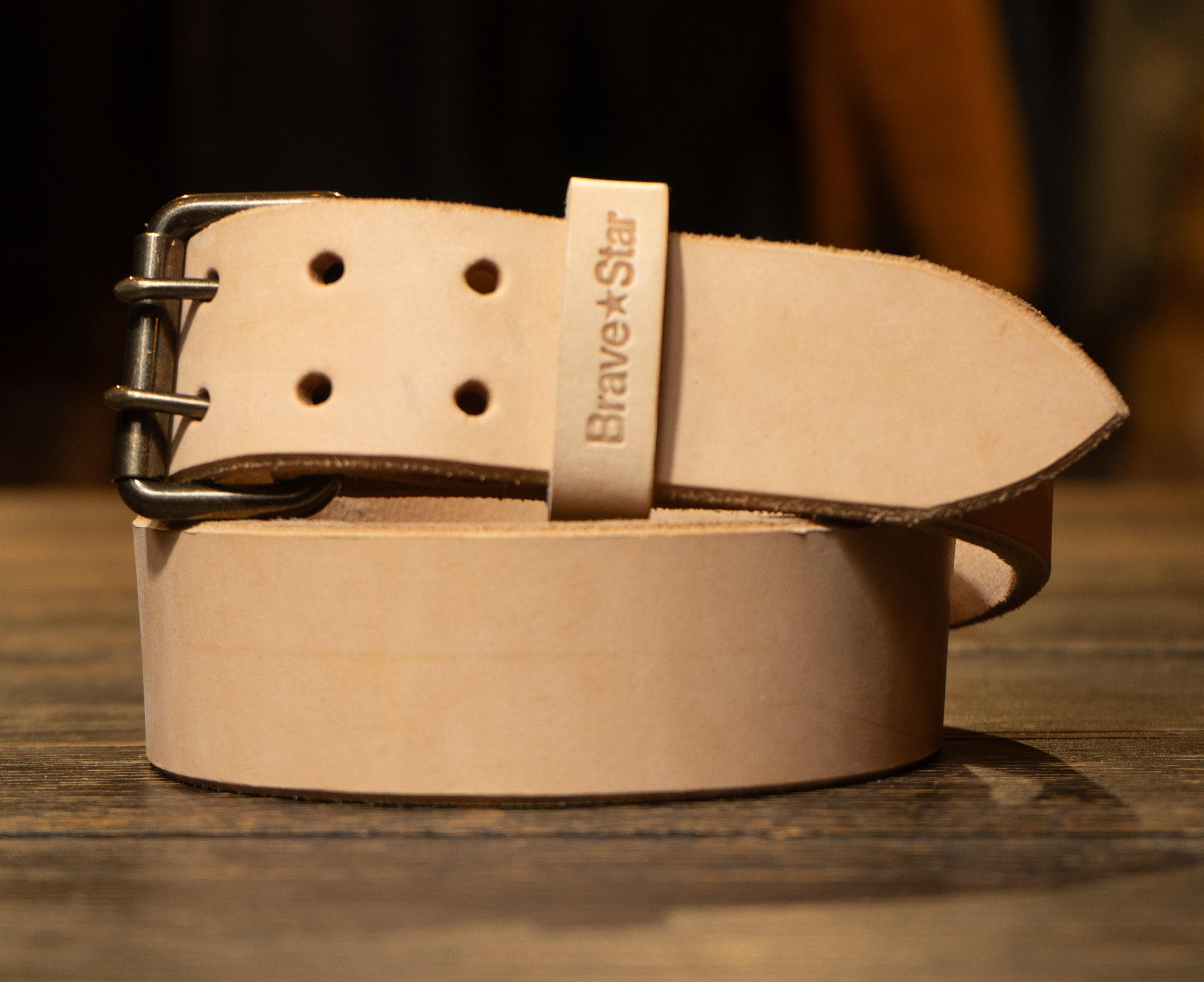 XW Leather Belt in Veg Tan (X-Wide 1.75")