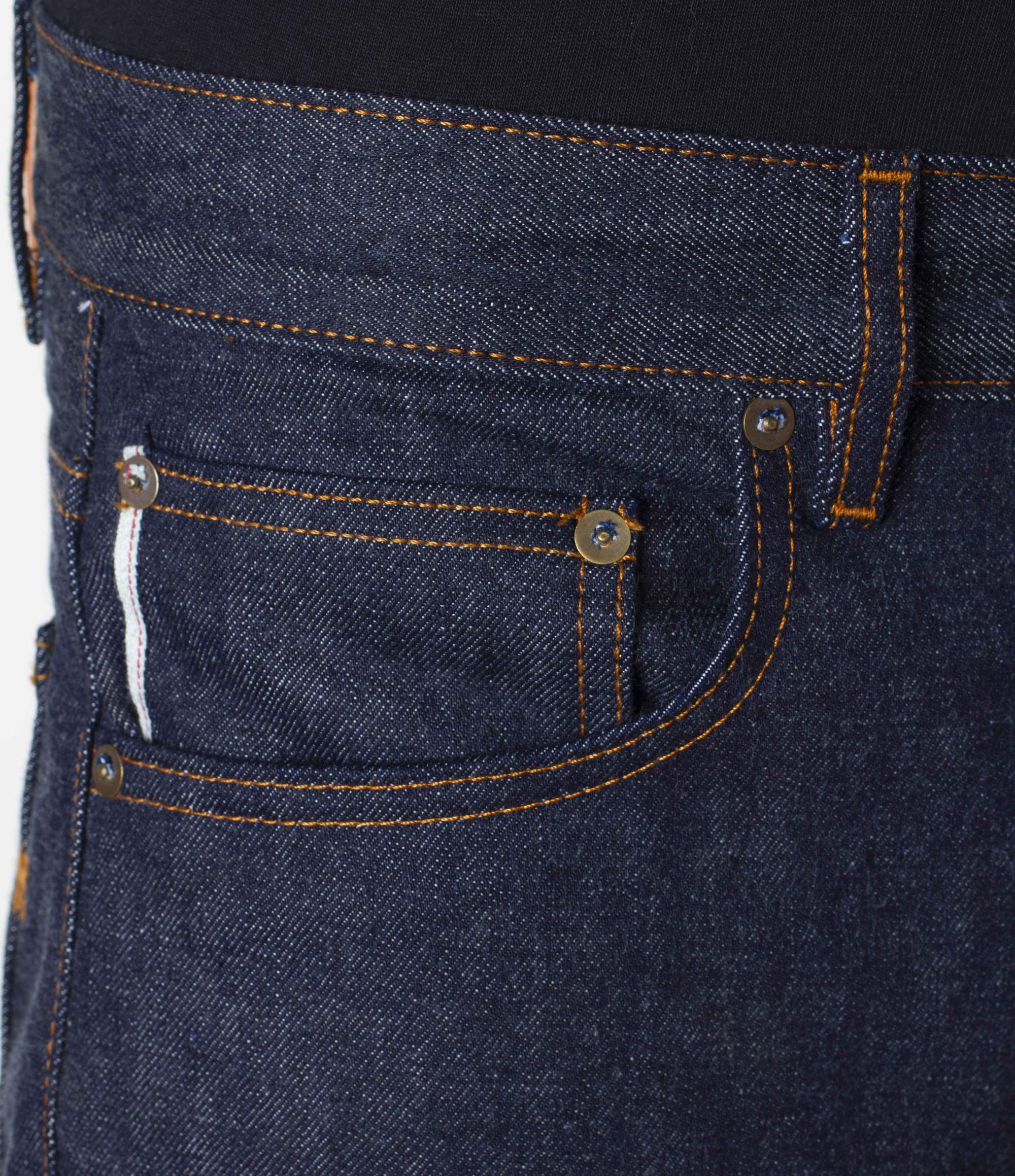 $68 LAST OF US Indigo Selvage Denim 12oz-15oz