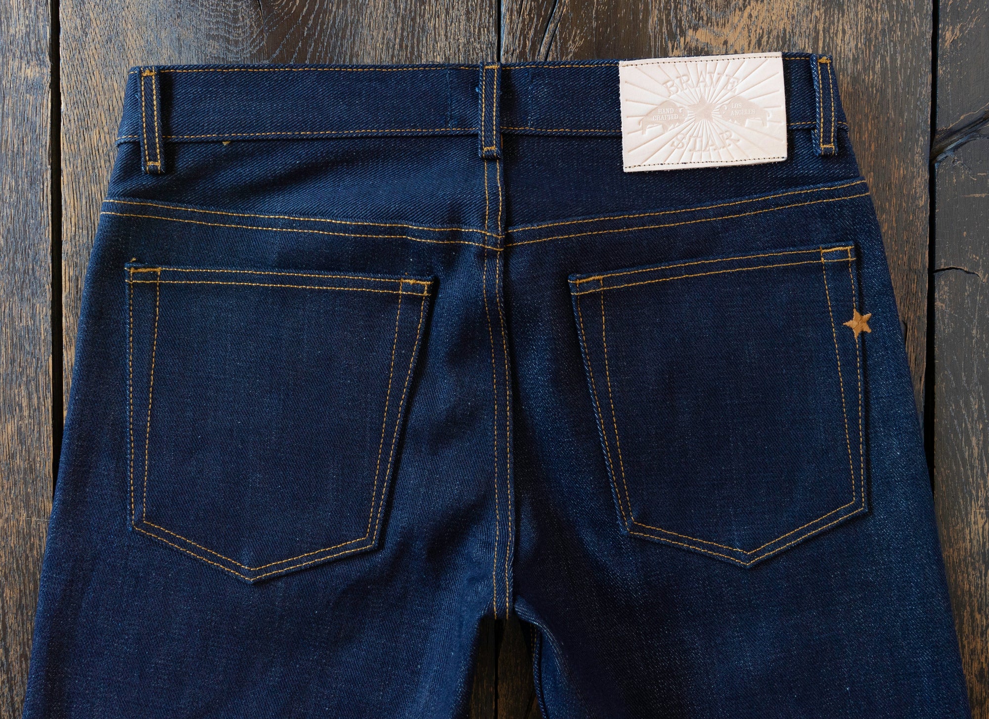 21.5 OZ JEANS - My Brave Star Selvage Review (100 Wears