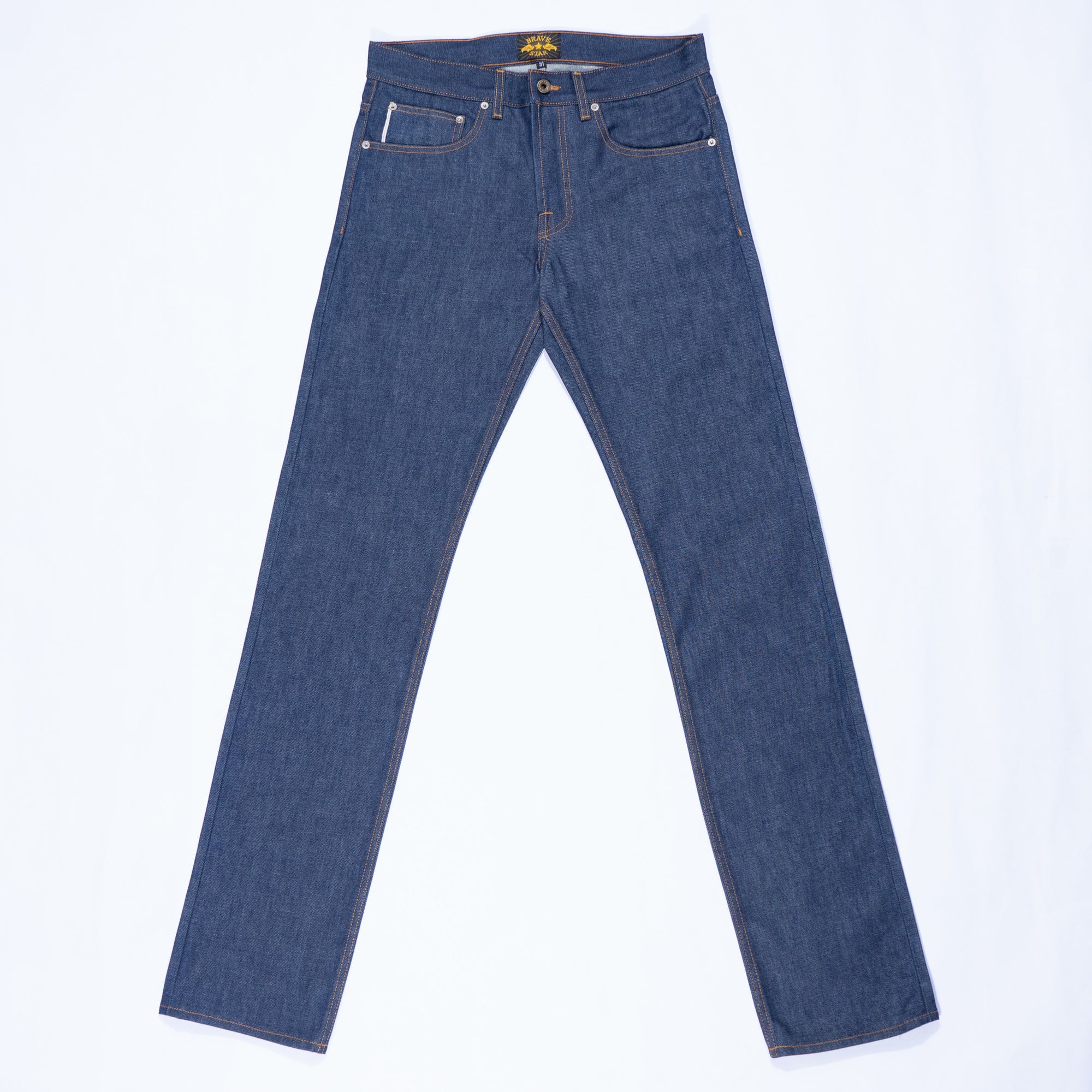 The True Straight 14oz 'Golden Handshake' Cone Mills Selvage Denim