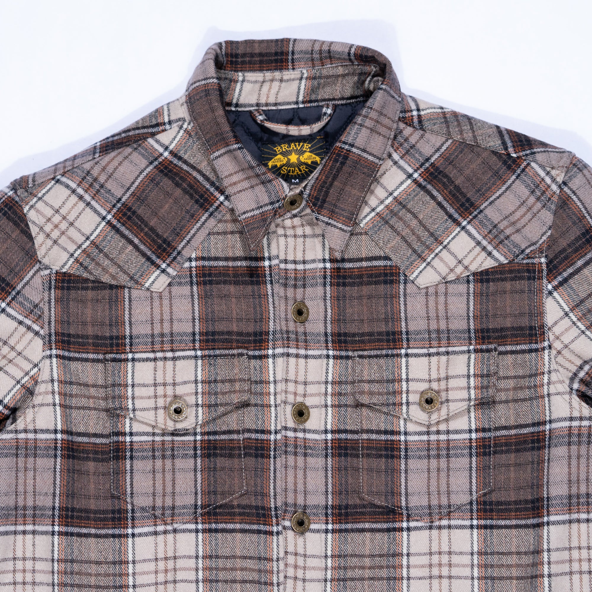 PRE ORDER: Deputy CPO Flannel Shirt 7.5oz Japanese Merino Wool