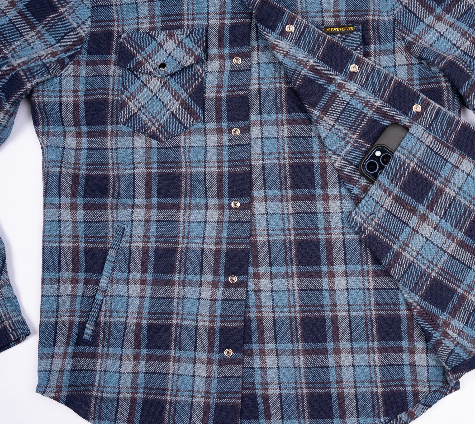 Deputy CPO XH Japanese Flannel - Blue