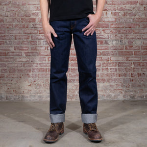 Men's Raw Selvedge Denim; Made in the USA; USA MADE SELVAGE DENIM; Heavyweight selvage denim