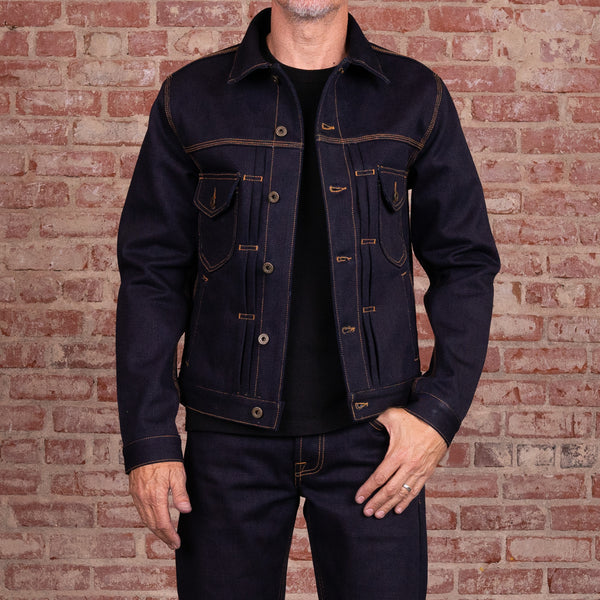 Mojave Jacket 21.5oz Frankenstein Selvage Denim - Brave Star Selvage