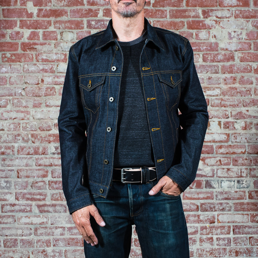 The Ironside Selvedge Denim Jacket - Brave Star Selvage