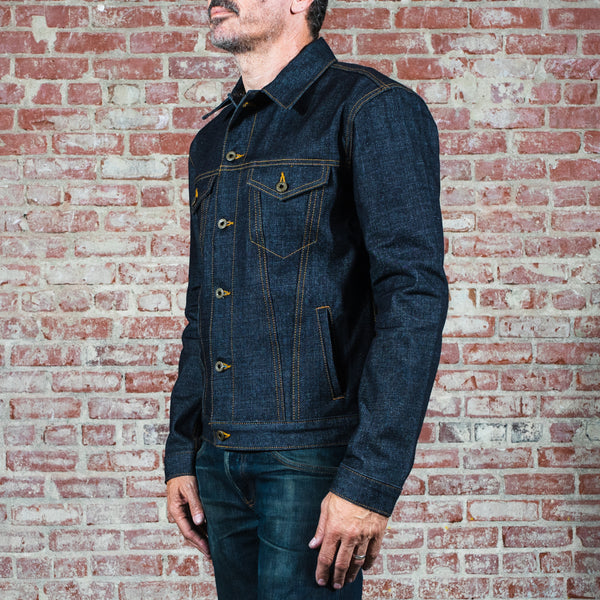 The Ironside Selvedge Denim Jacket - Brave Star Selvage