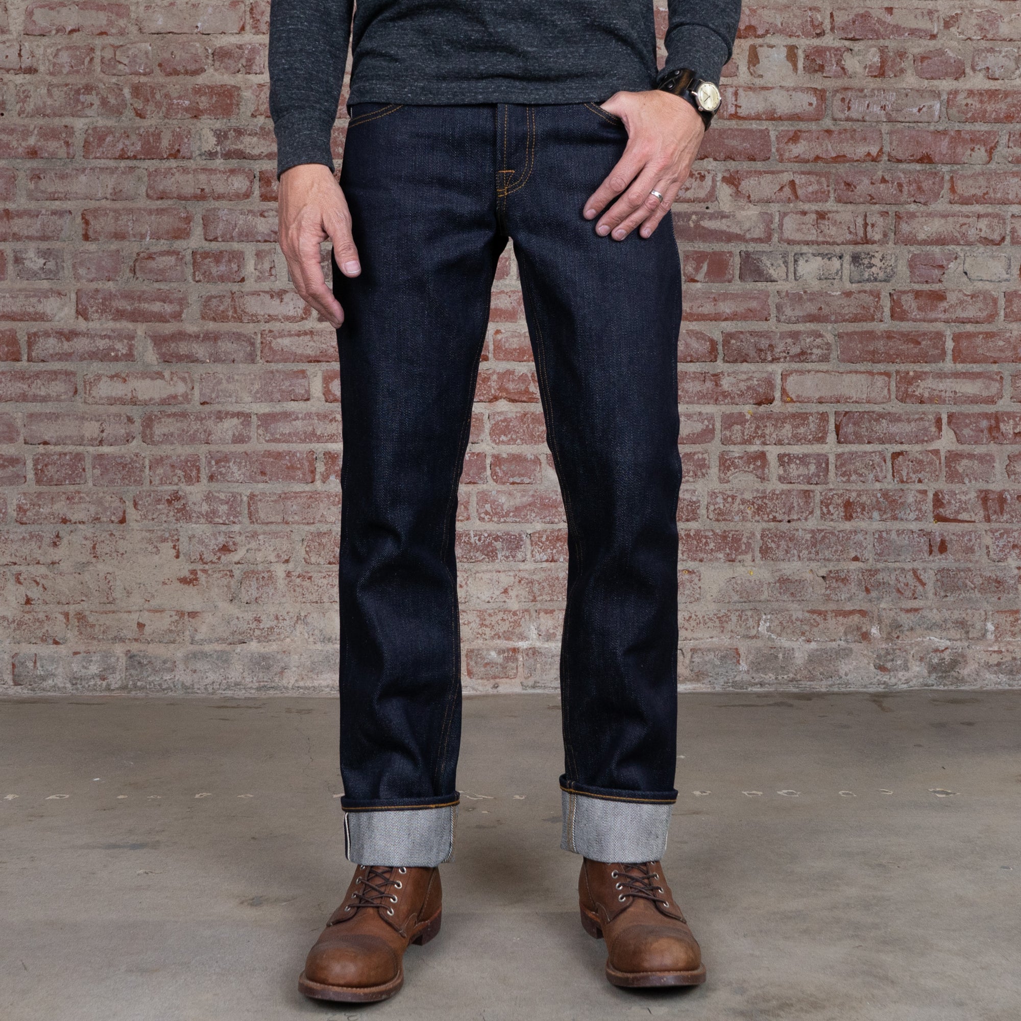 The True Straight Super Heavyweight Selvage Brave Star