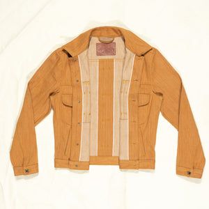 PRE ORDER: Mojave Jacket 18oz 'Prairie Gold' Selvage Denim - Brave