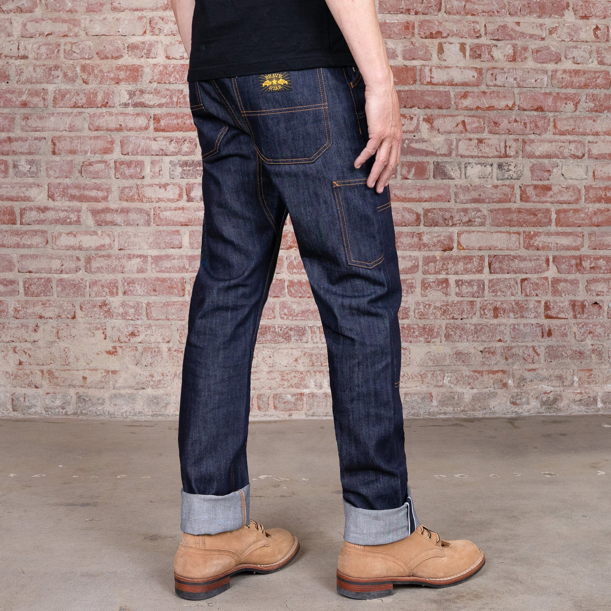 PRE ORDER: Die Hard Double Knee Tapered Leg 12oz Woodsman Cone Mills Selvage Denim