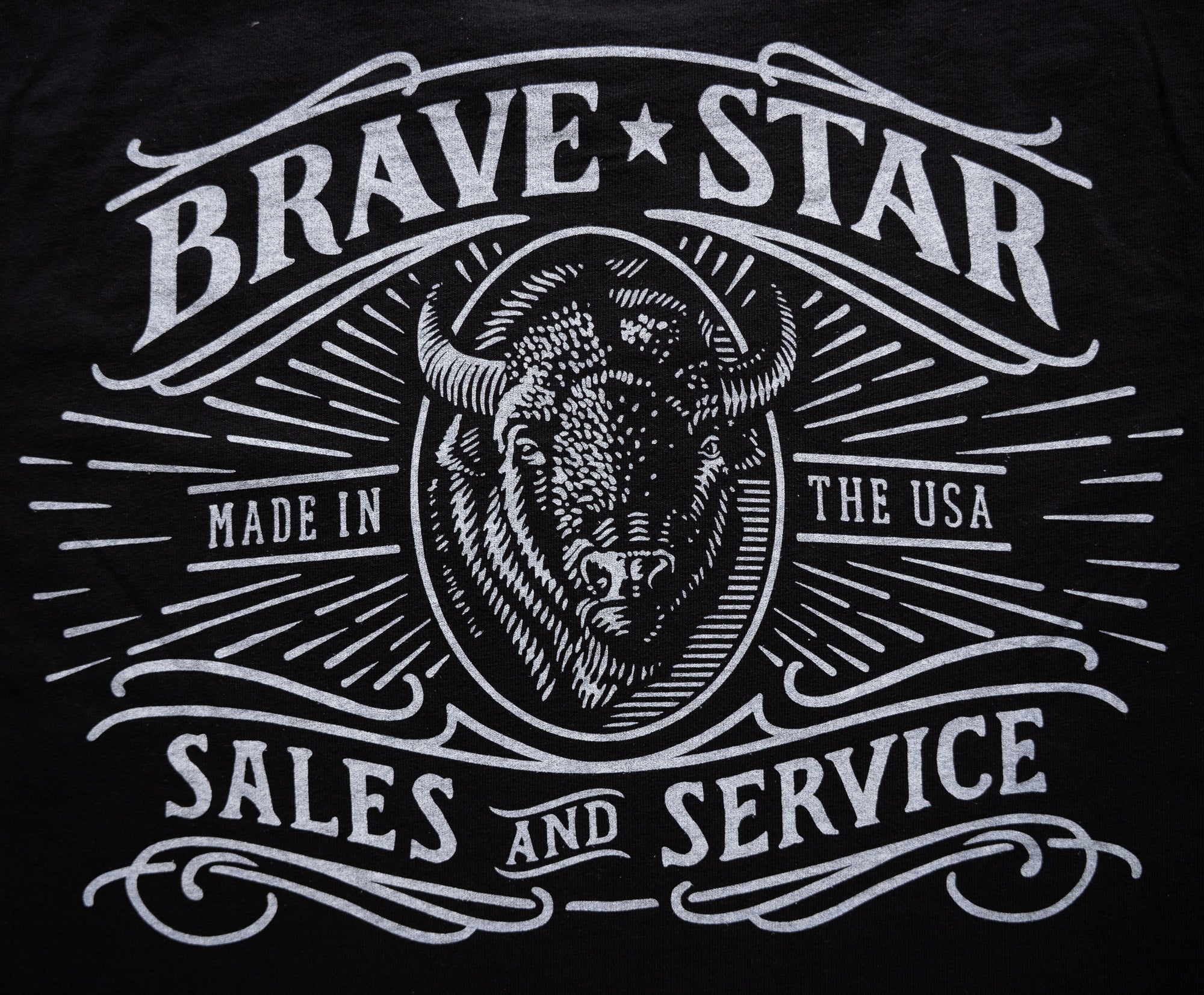 PRE ORDER: Glory Days Brave Star Bison Logo T-Shirt