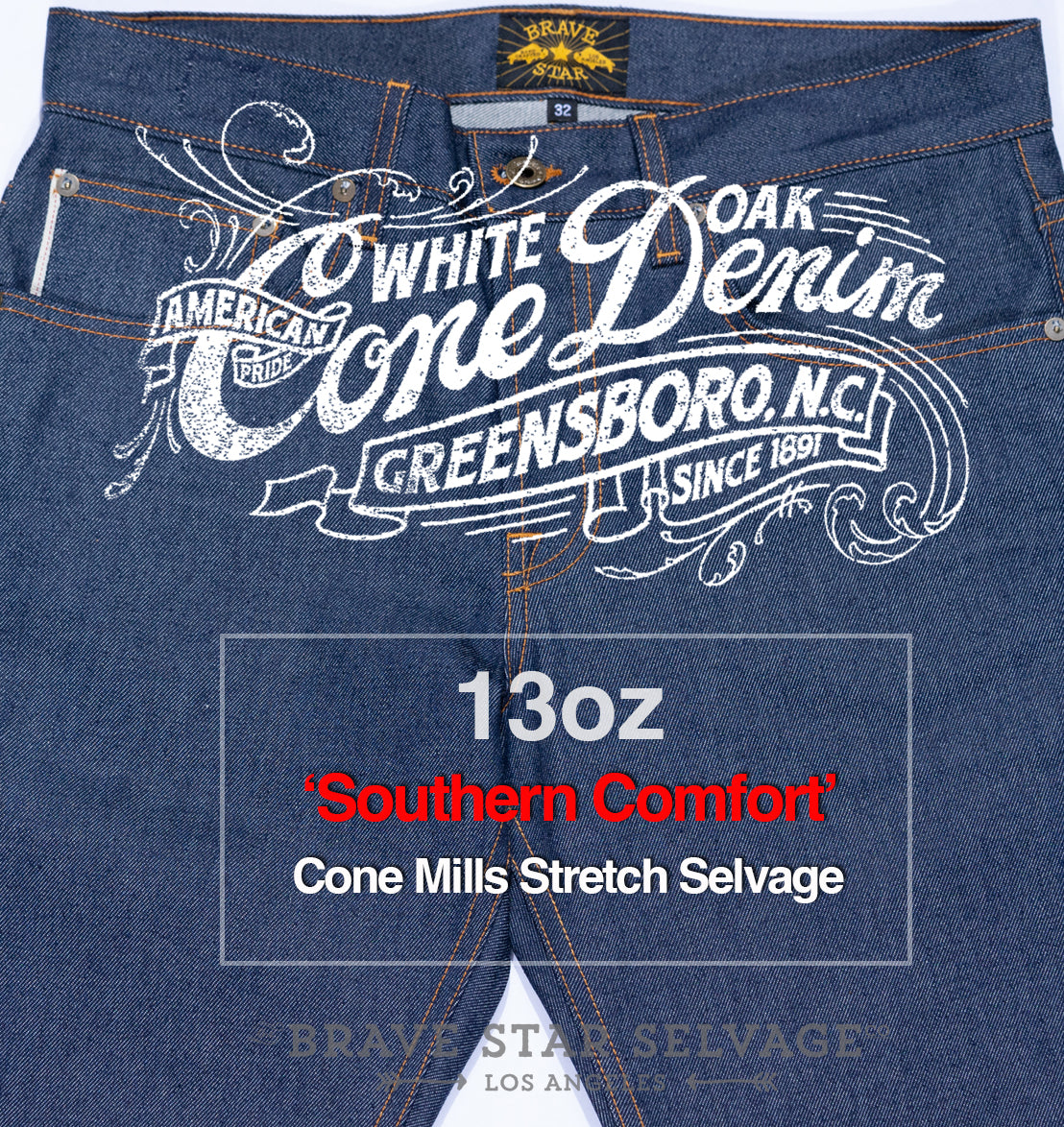 The True Straight 13oz 'Southern Comfort' Cone Mills Stretch Selvage