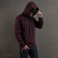 SUMO XH PULLOVER HOODIE - Oxblood - Brave Star Selvage