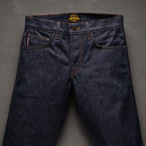 USA Made Shuttle Loom Selvage Denim - Brave Star Selvage