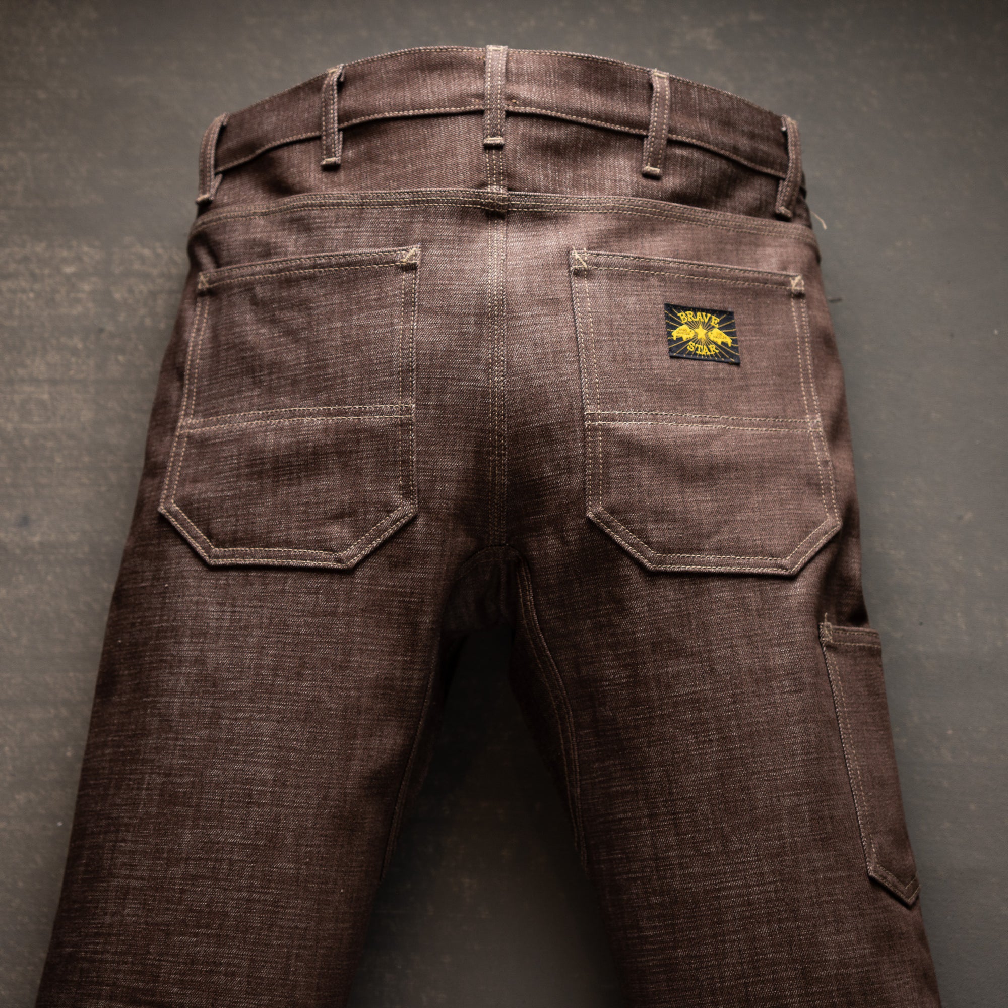 Die Hard 14oz Brown Bear Selvage | Brave Star - Brave Star Selvage