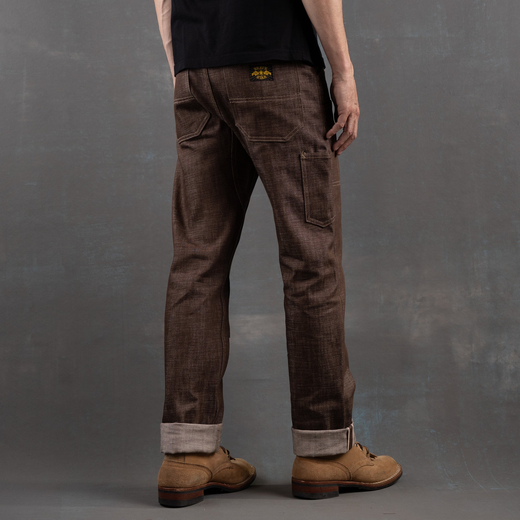 Die Hard 14oz Brown Bear Selvage | Brave Star - Brave Star Selvage
