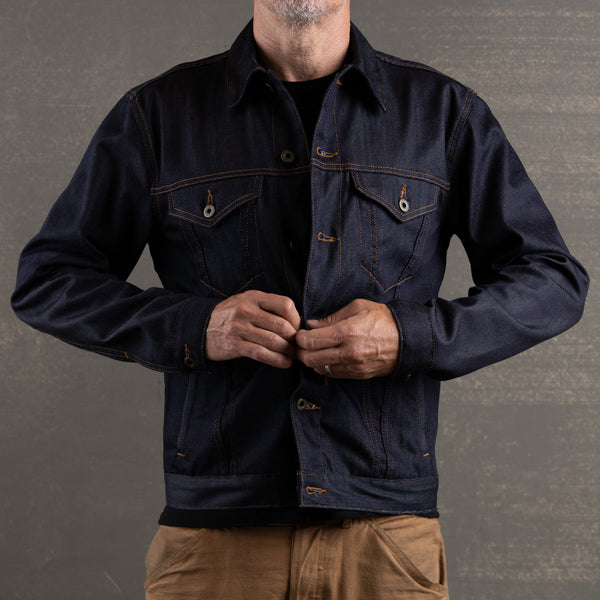 レオナール　ジャンパー Coverall Jacket - Selvedge Denim -14.75 - Tellason