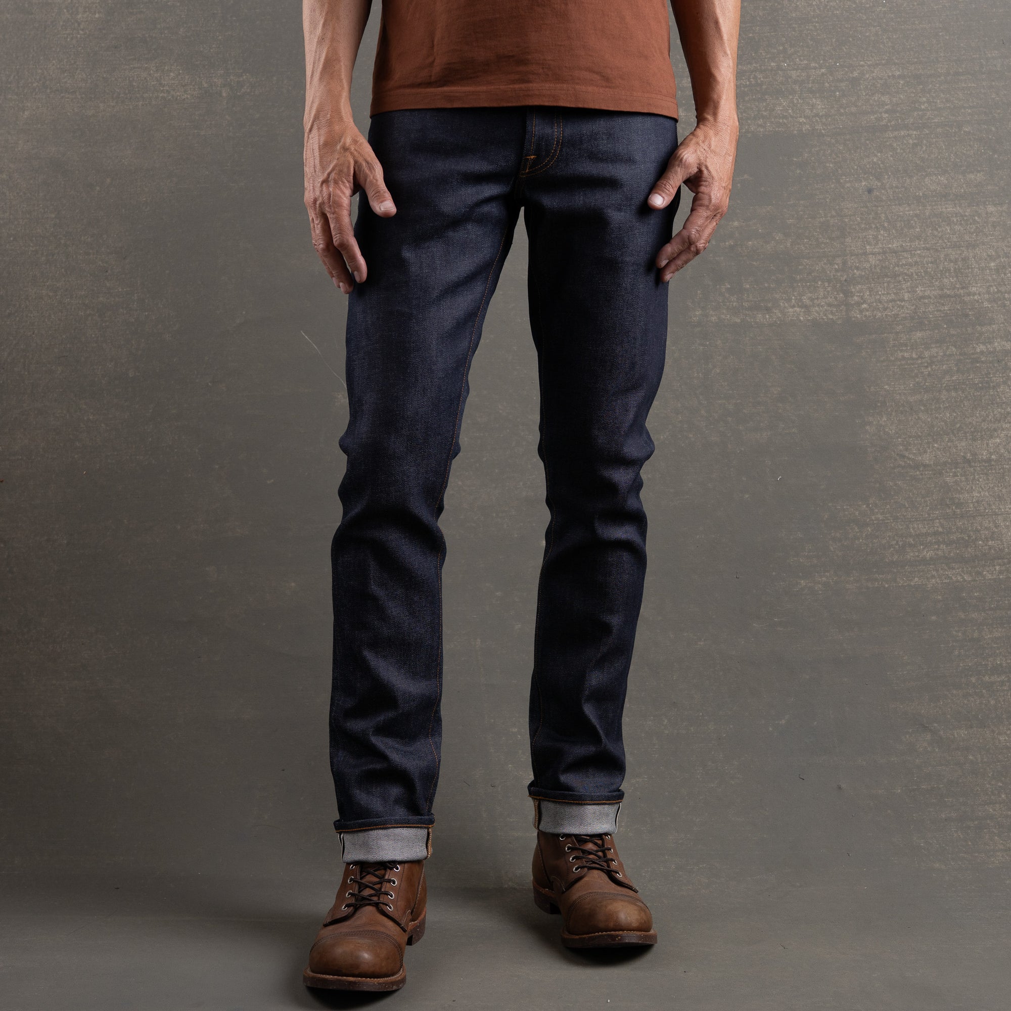 Slim Straight 14.5oz Japan Selvage | Brave Star - Brave Star Selvage