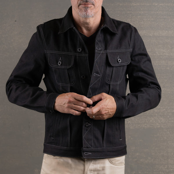 14oz Onyx Japan Selvage Jacket | Brave Star - Brave Star Selvage 14oz Onyx Japan Selvage Jacket | Brave Star - Brave Star Selvage