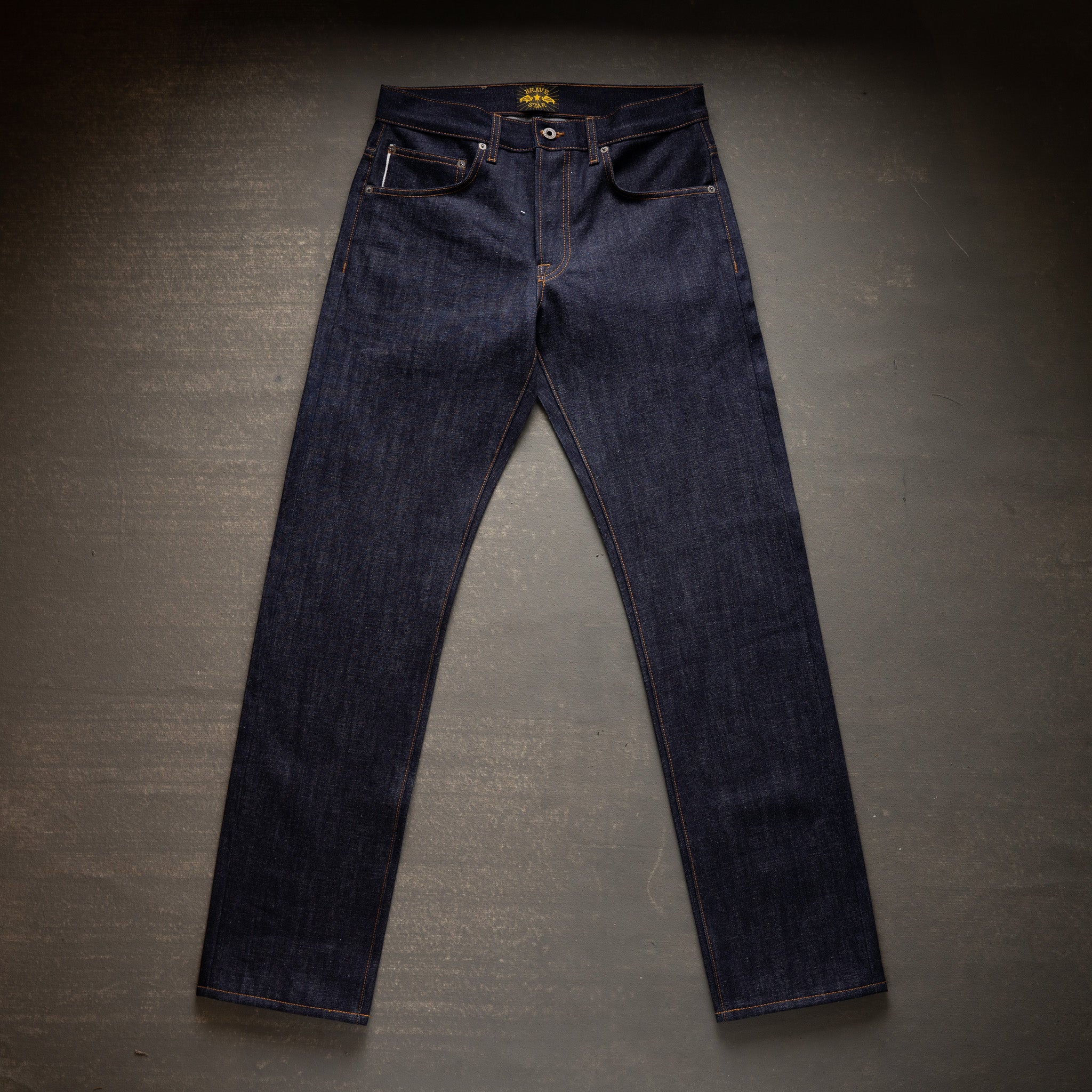 True Straight 15oz Nomad Japan Selvage raw selvage denim — Brave Star Selvage