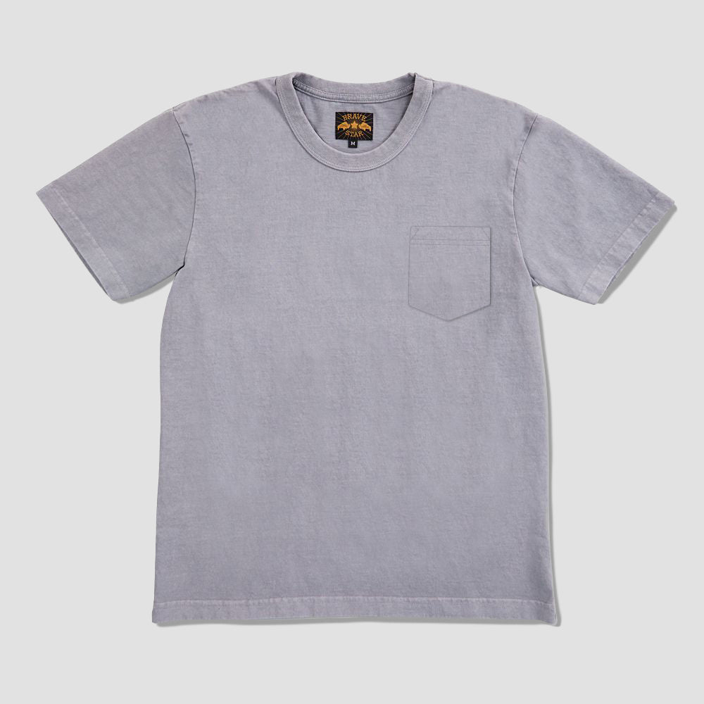 8.5oz Glory Days Short Sleeve Classic Pocket T-Shirt - Phantom Grey