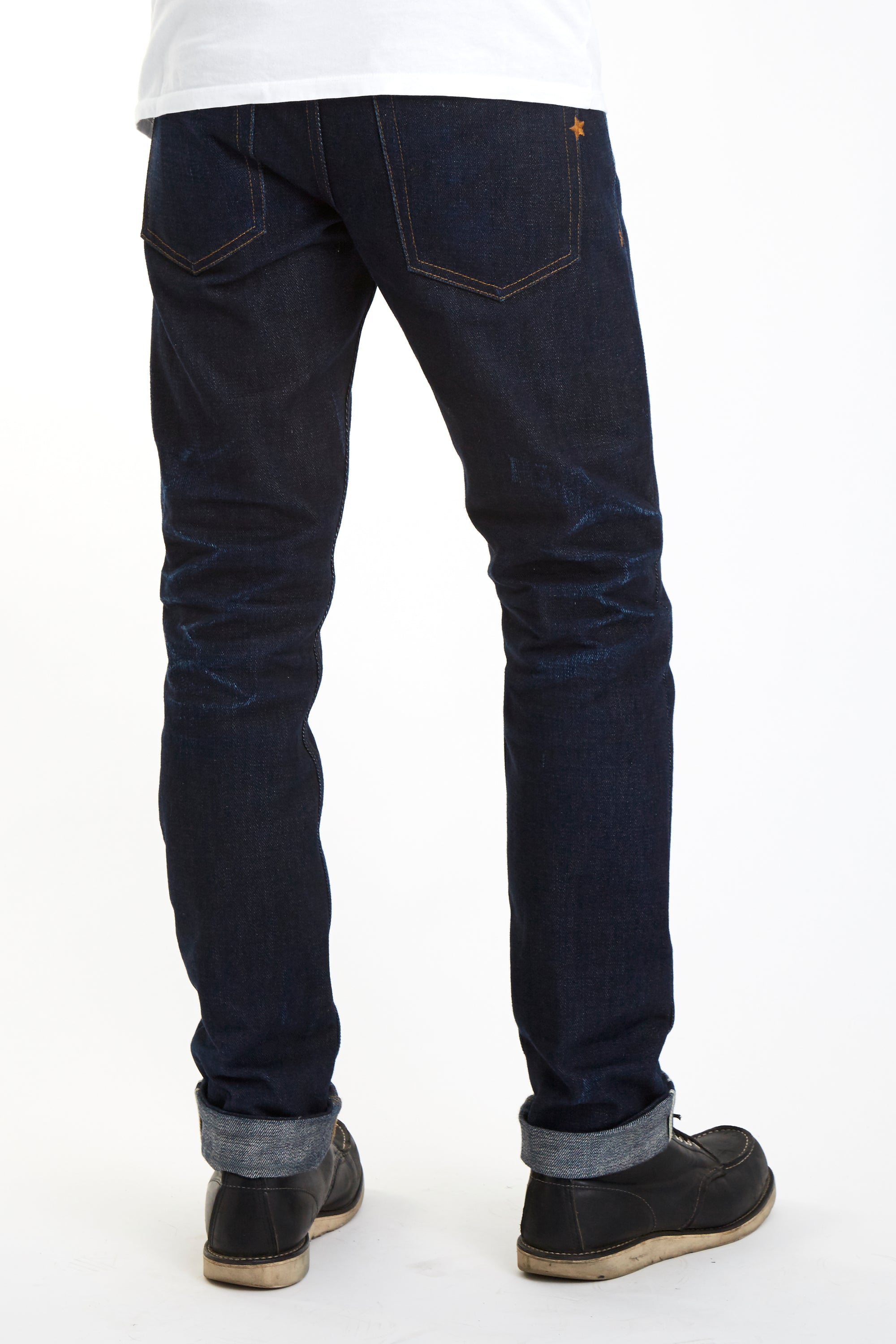 Cone Mills & Japanese Raw Selvage Denim Jeans Tagged 15oz Indigo Selvage  - Brave Star Selvage