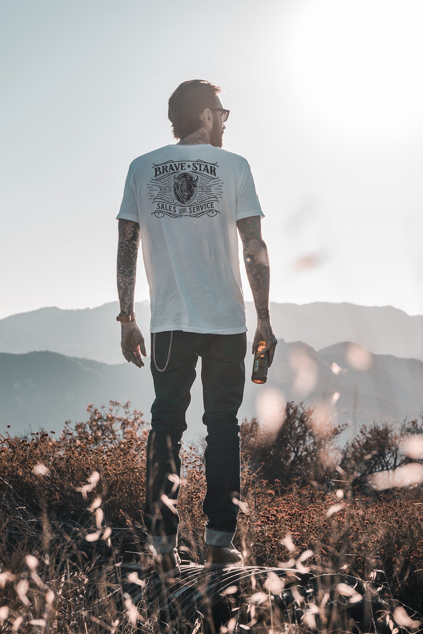 PRE ORDER: Glory Days Brave Star Bison Logo T-Shirt